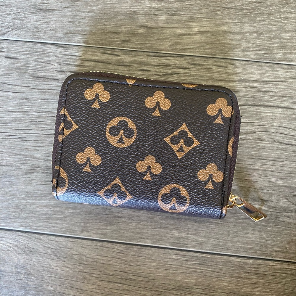 Women’s Brown Monogram Card Wallet Mini